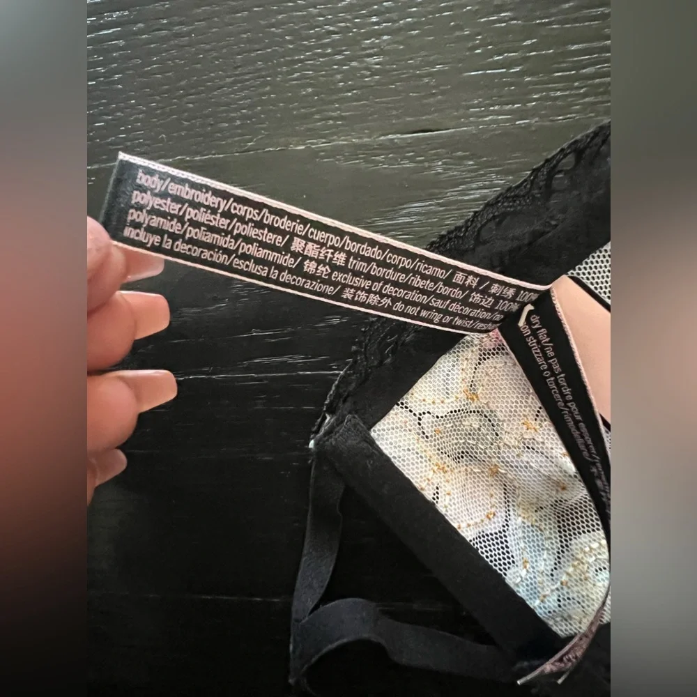Victoria's Secret Very Sexy Starstruck Garter Belt size XS/S/
